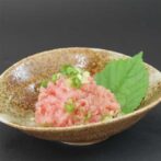 本マグロの大トロで作ったネギトロ