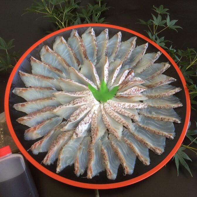 真鯛の刺身
